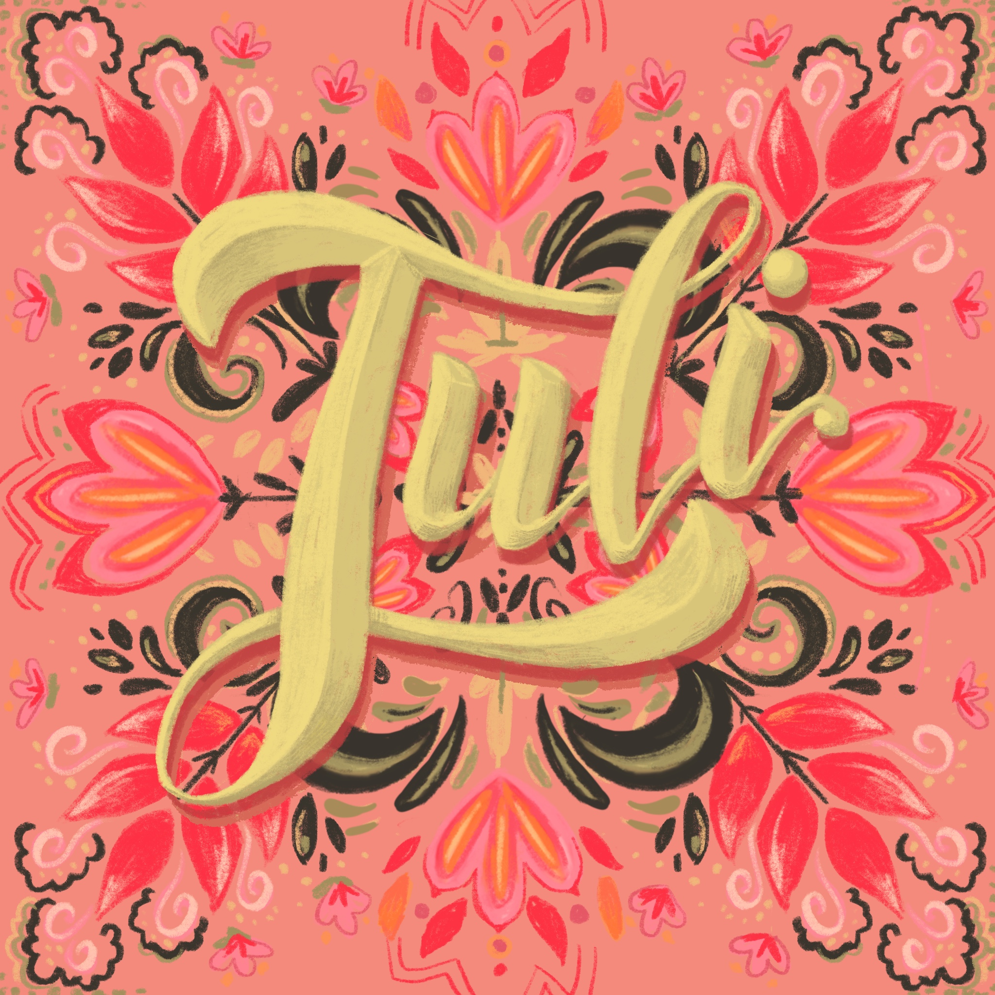 lettering Juli emma mendel