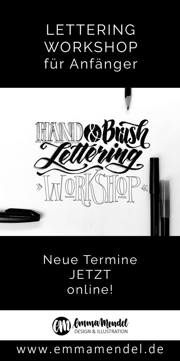lettering workshop Emma mendel