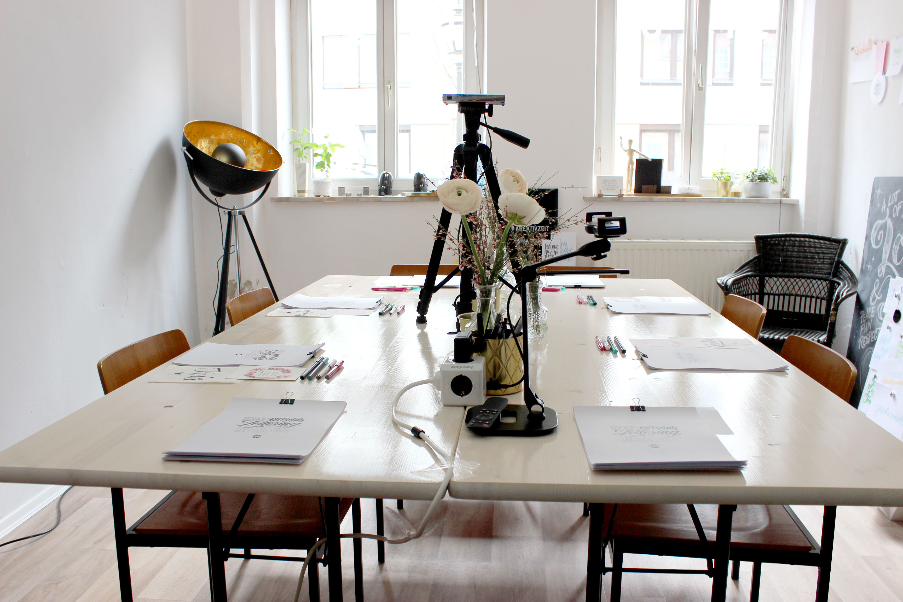 Workshop Kreativraum 1 Lettering Workshop Kalligrafie Augsburg