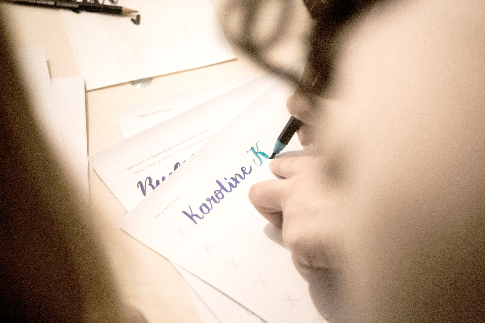 Letterworkshop-40 Hand Lettering Workshop Kalligrafie Augsburg